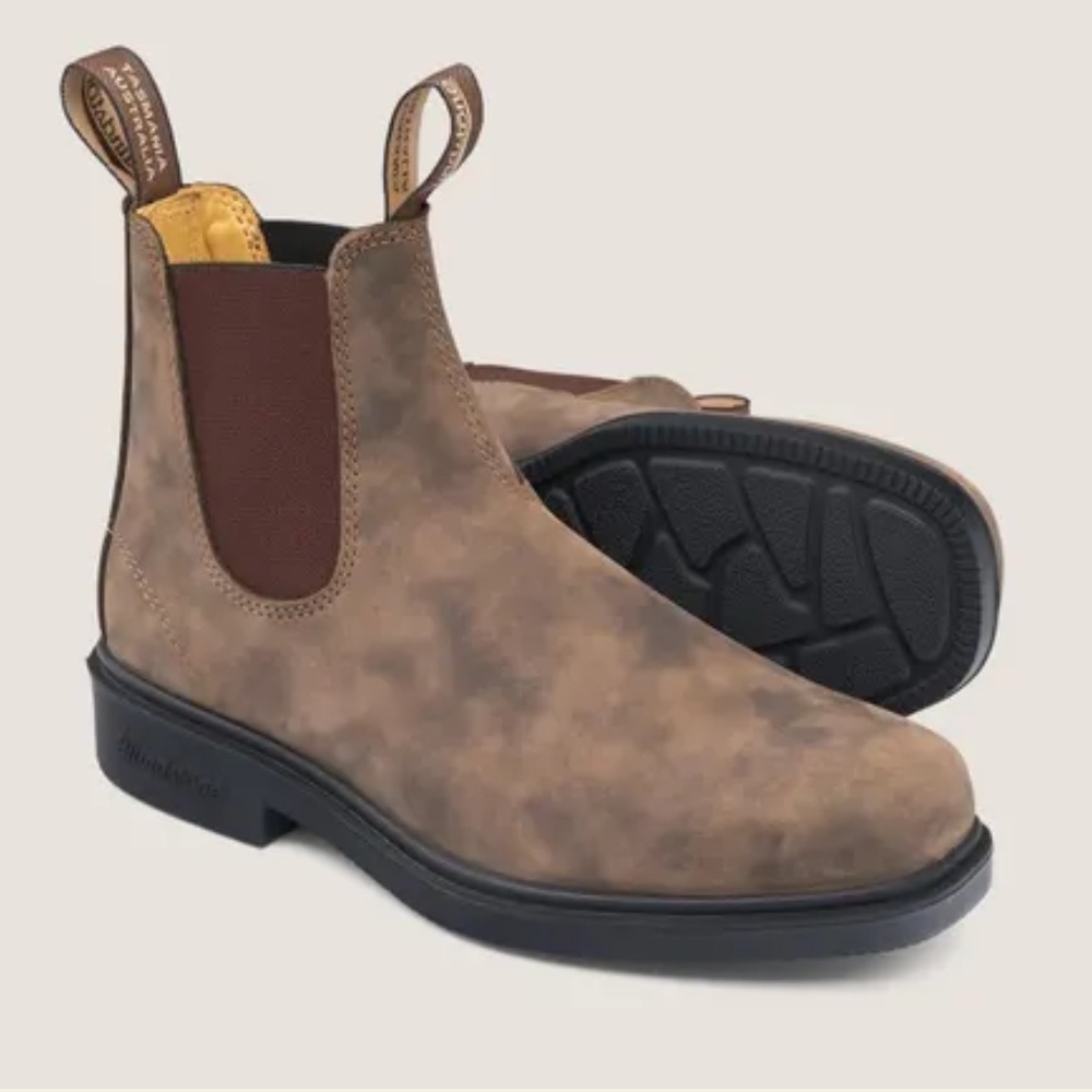 Blundstone #1306 Dress Boots in Rustic Brown, GUC